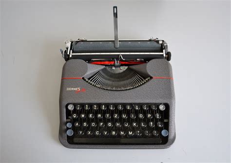 hermes 9 typewriter|Hermes rocket typewriter for sale.